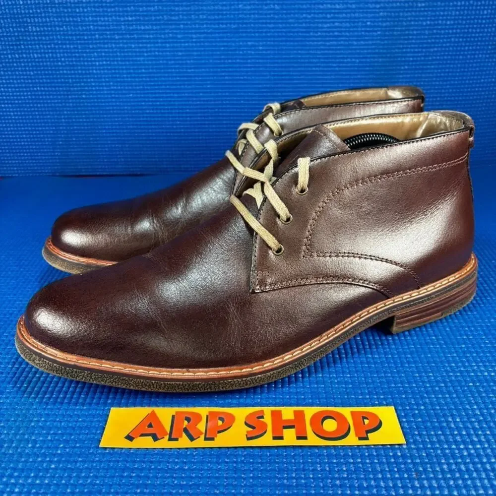 🔴 Chaps Parson Chukka Boots Men`s Size 10M Brown Casual Shoes 96-36017